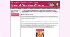 Desktop Screenshot of naturalnewsforwomen.com